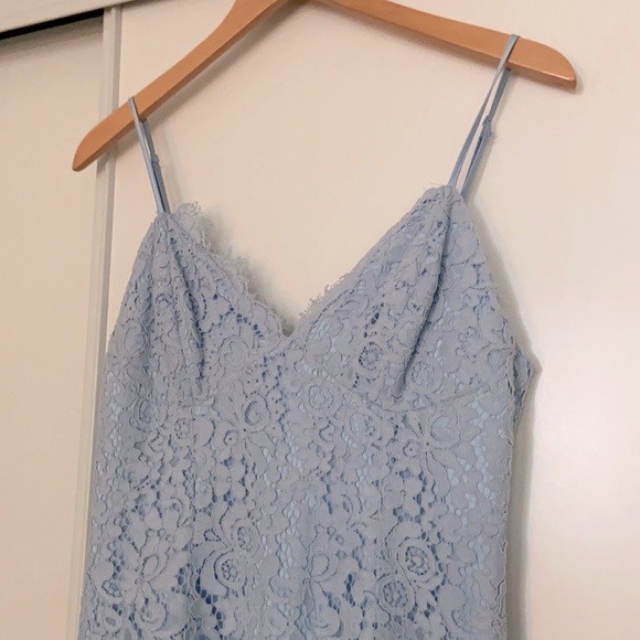 NWOT Bardot Lace Dress, Ice Blue, Small - Picture 2 of 4